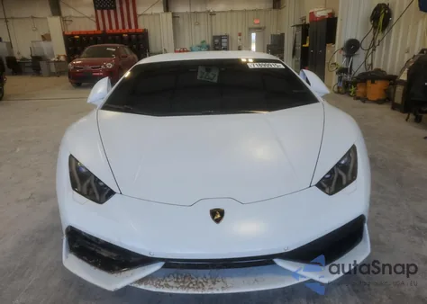 2015 Lamborghini Huracan z USA, uszkodzony, nr VIN ZHWUC1ZF7FLA01119